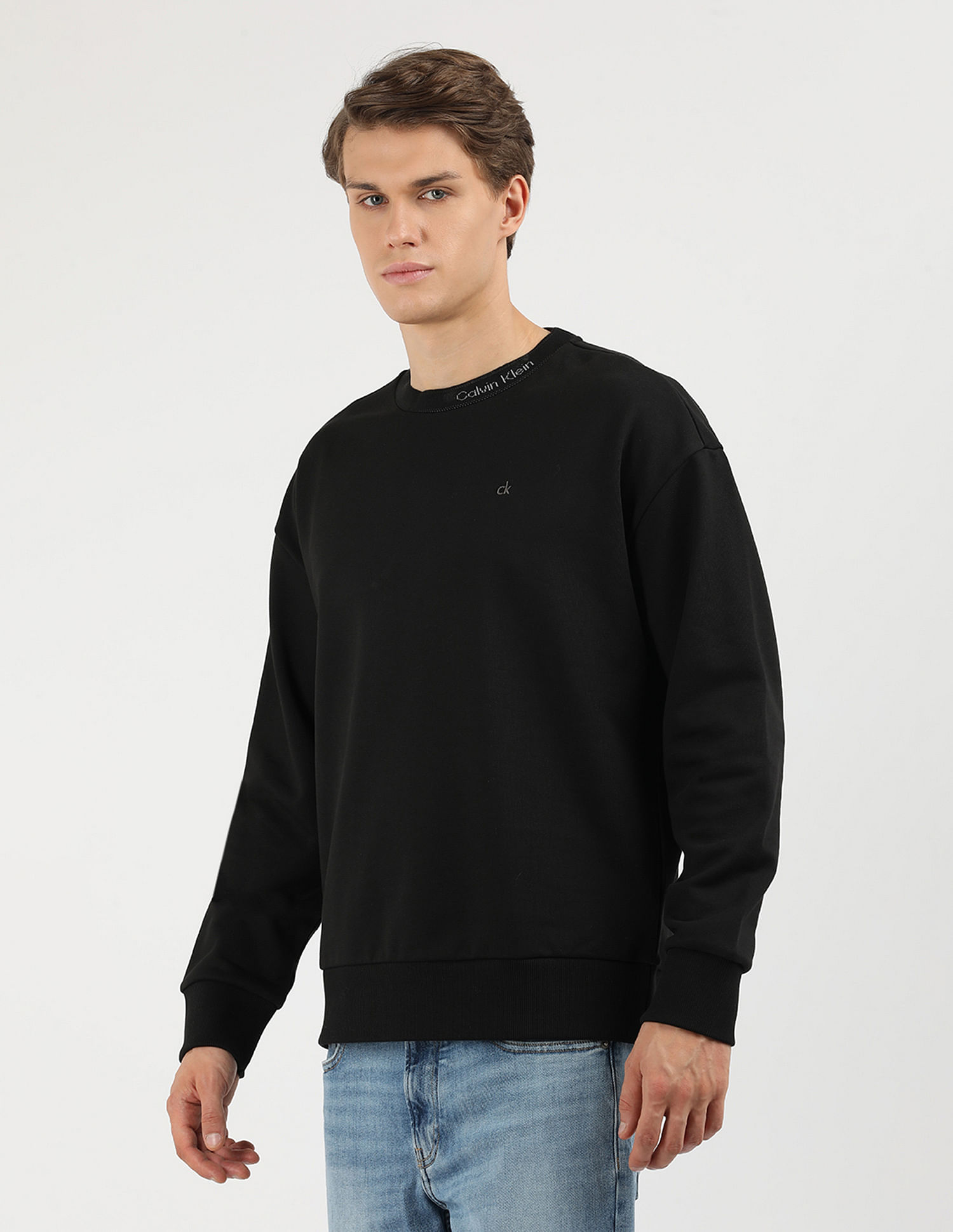 Calvin Klein Jeans Logo Crew Neck Sweatshirt