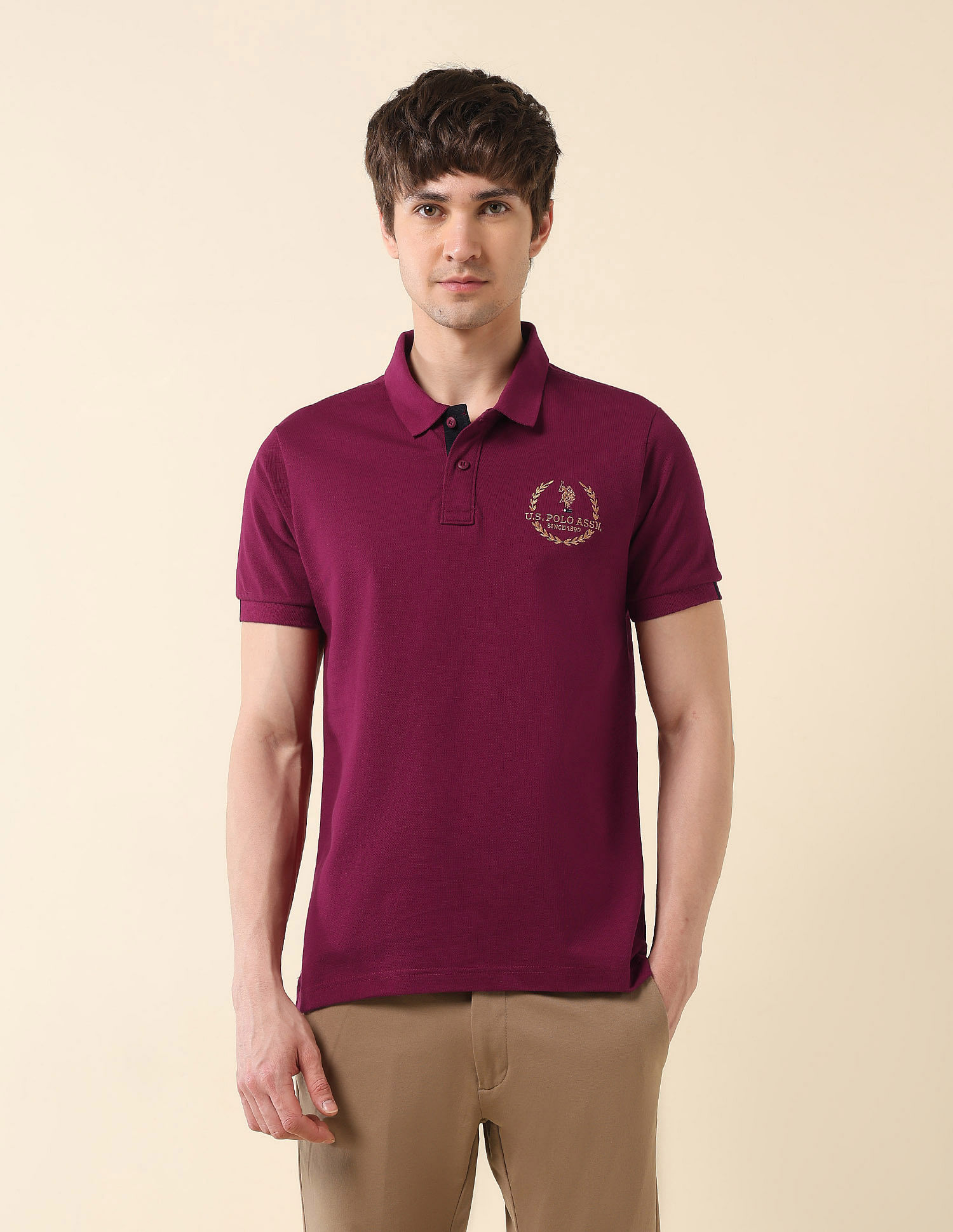 U.S. Polo Assn. Pure Cotton Slim Fit Classic Polo Shirt
