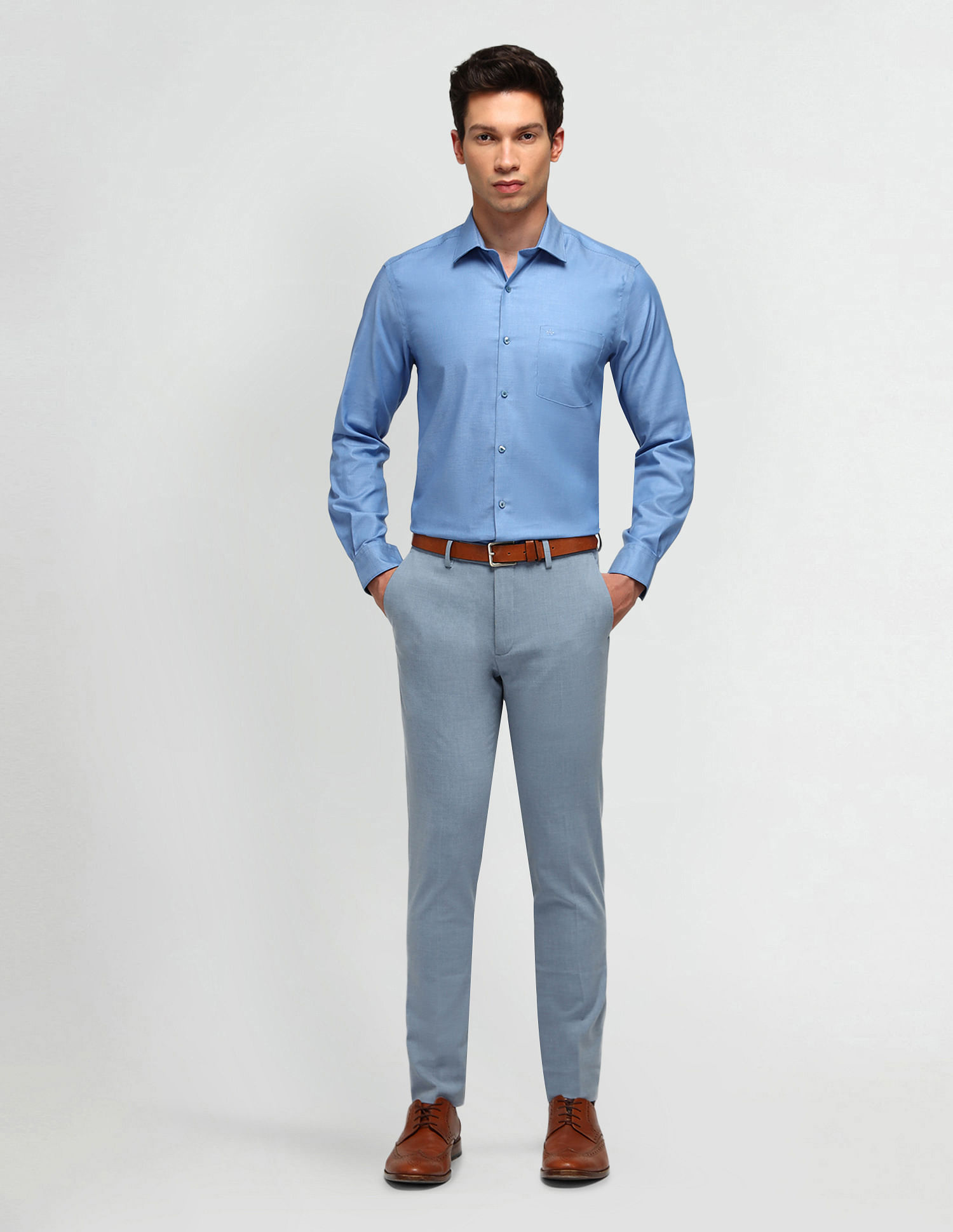 Arrow Slim Fit Dobby Shirt