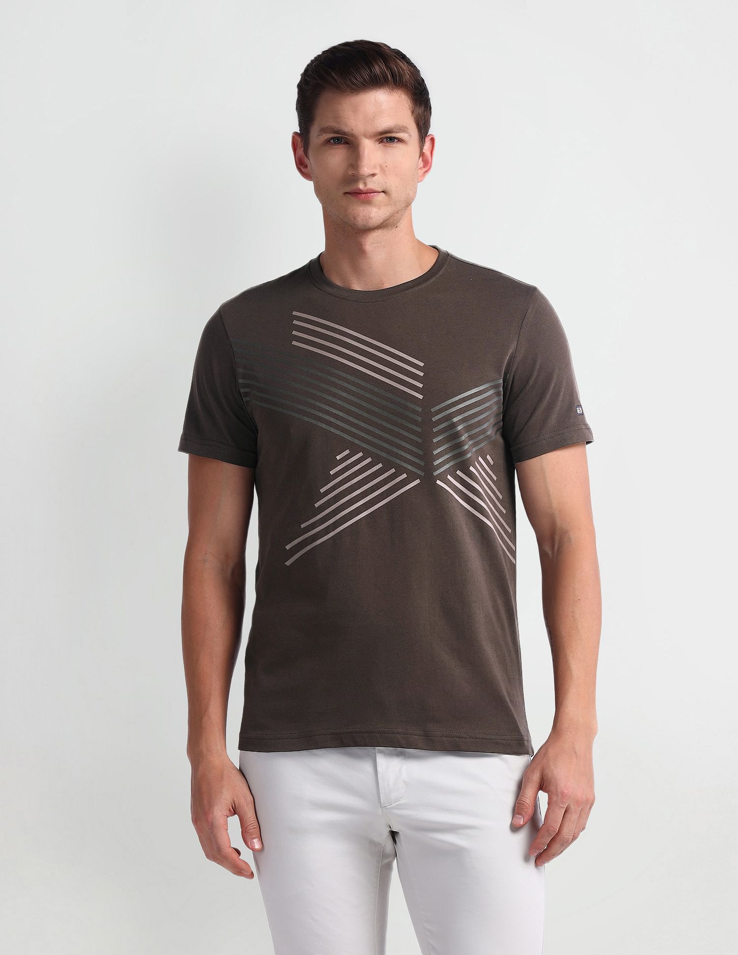 Arrow Sport Short Sleeve Crew Neck T-Shirt