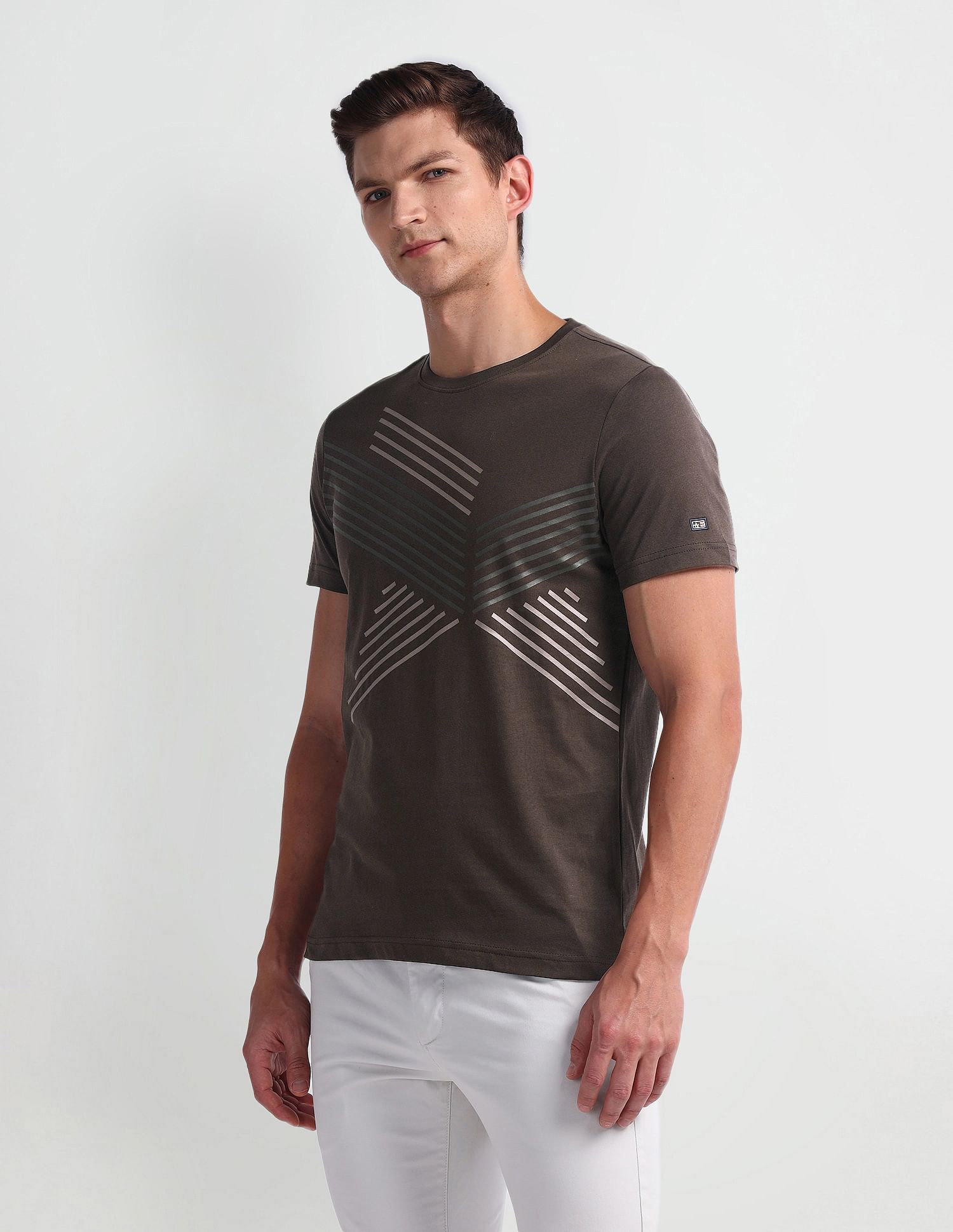 Arrow Sport Short Sleeve Crew Neck T-Shirt