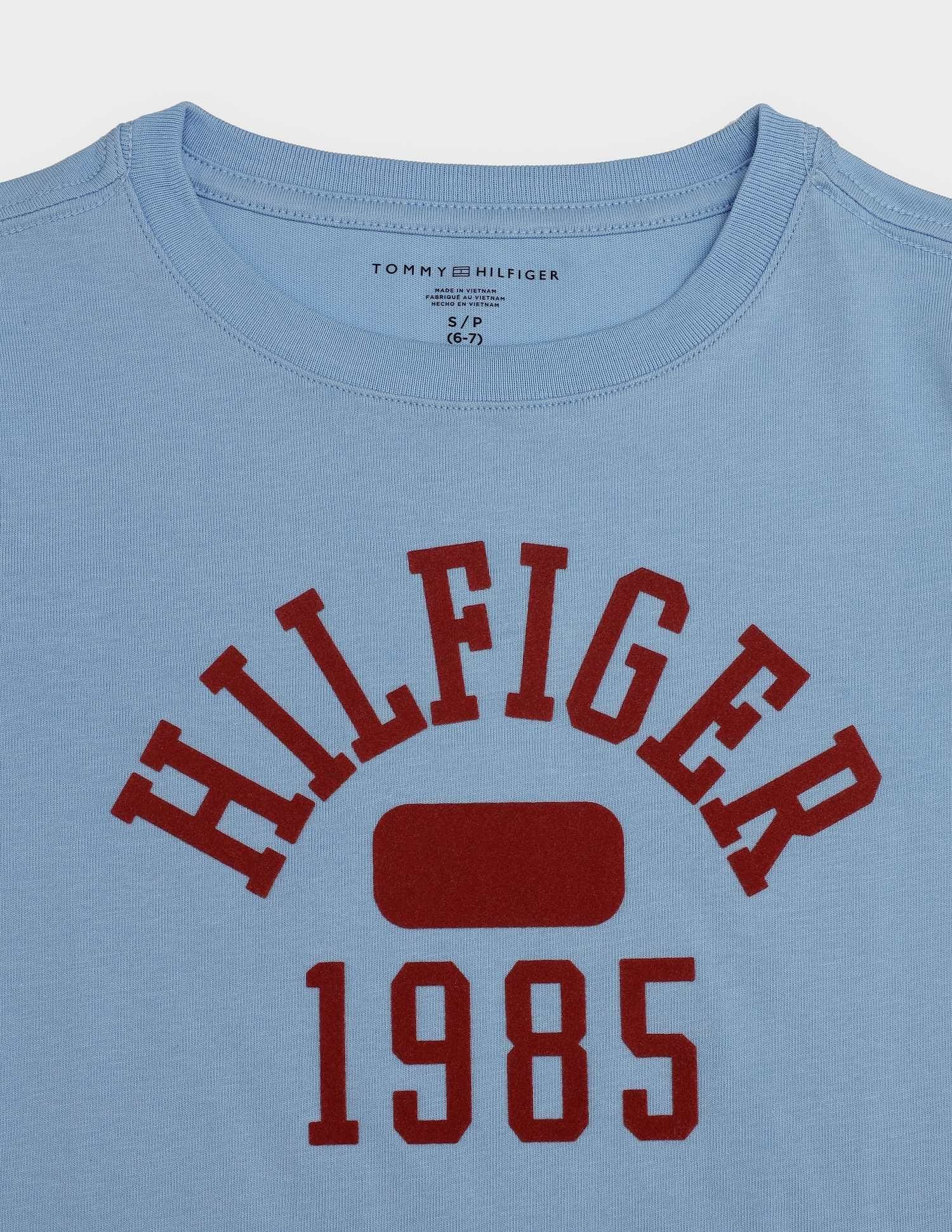 Tommy Hilfiger Kids Boys Logo Regular-Fit Cotton T-Shirt