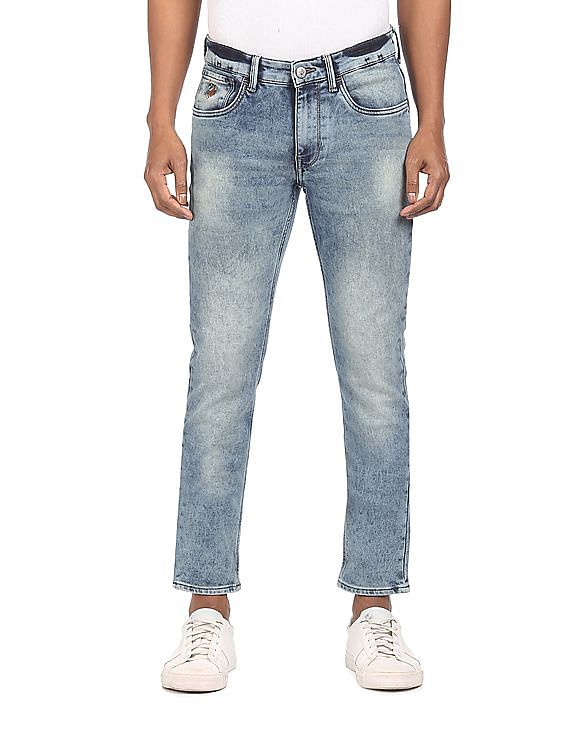 U.S. Polo Assn. Denim Co. Brandon Slim Tapered Fit Blue Jeans