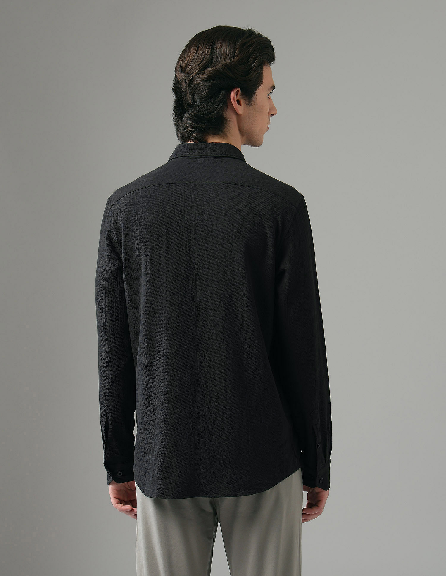 Arrow Sport Seersucker Slim Fit Shirt