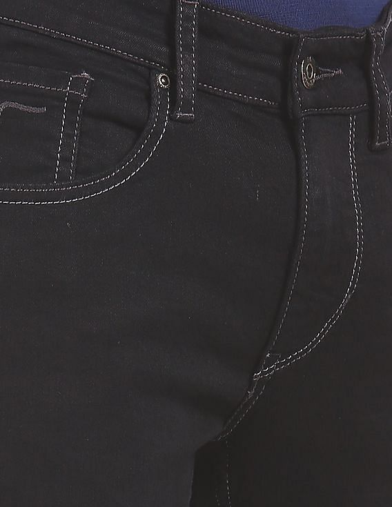 Flying Machine Jackson Skinny Fit Rinsed Low Waist Jeans