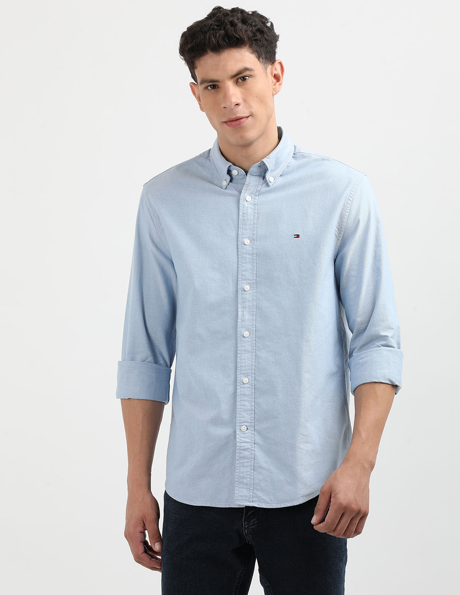 Tommy Hilfiger Solid Heritage Oxford Shirt