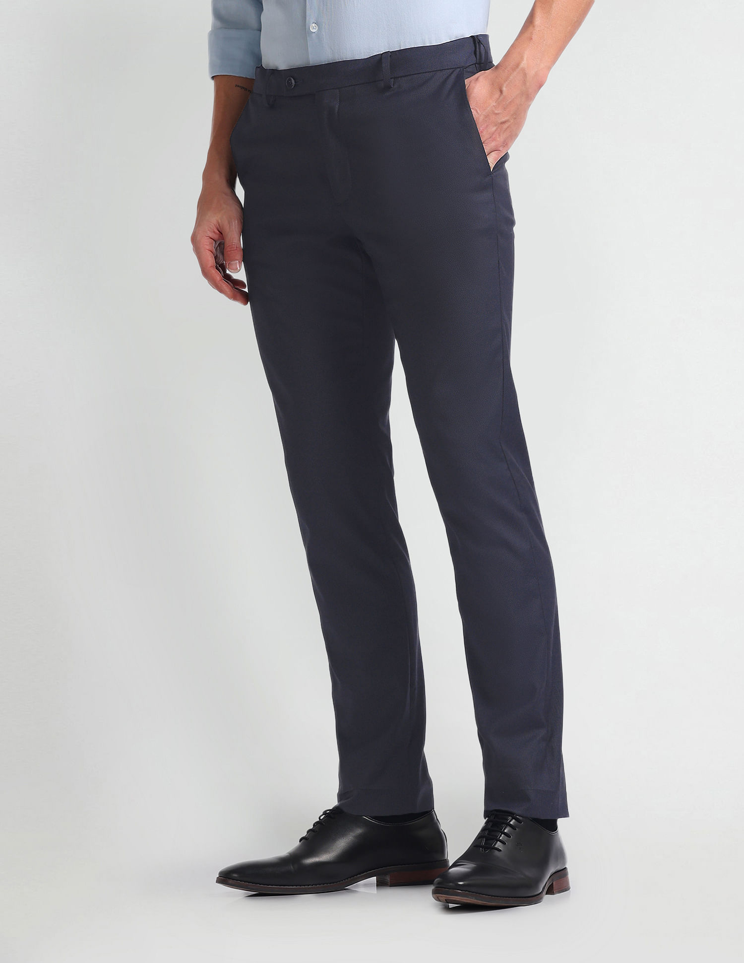 Arrow Slim Fit Autoflex Trousers