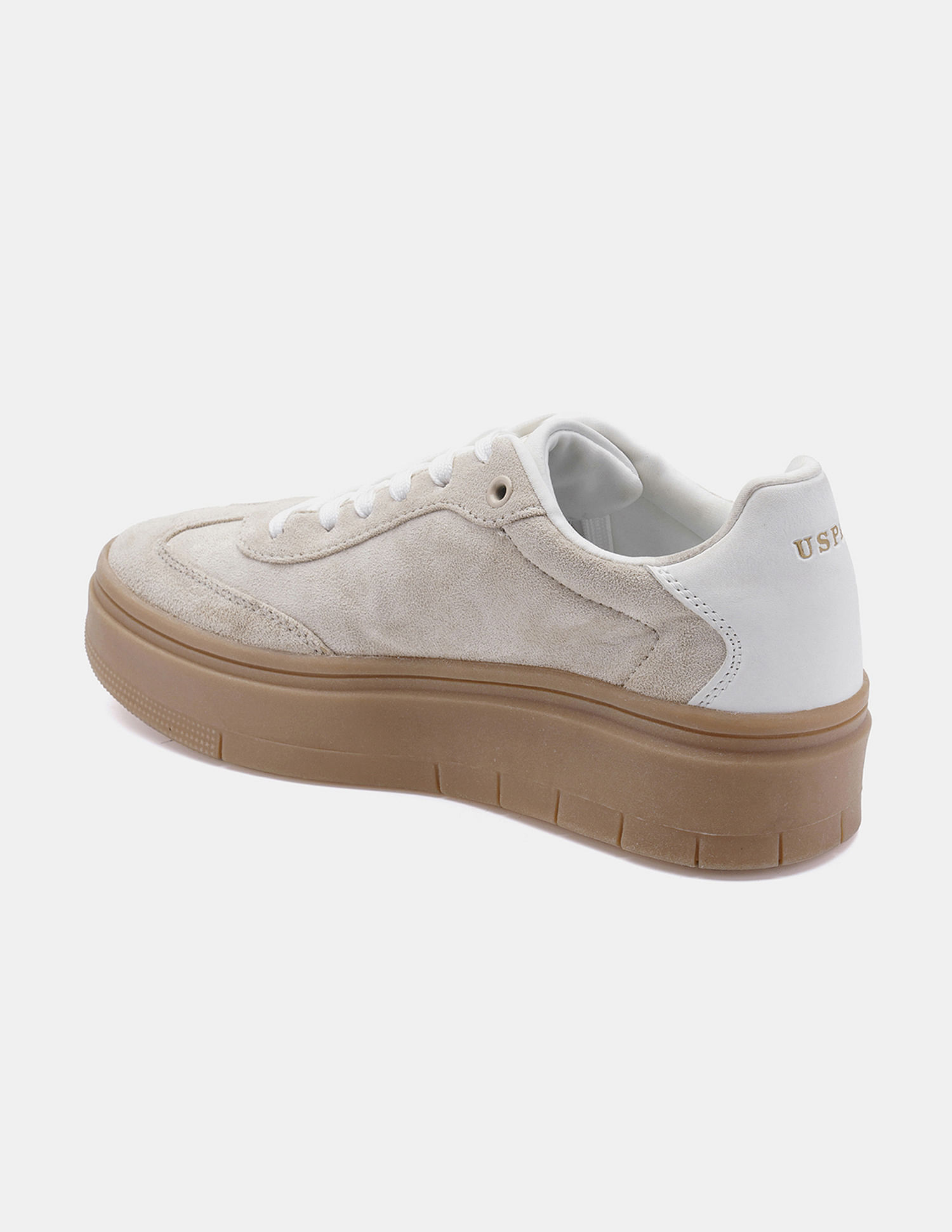 U.S. Polo Assn. Women Colourblocked Zaira Sneakers