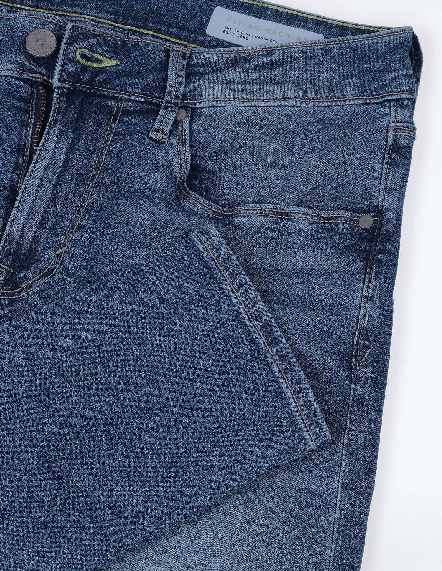 Flying Machine Jackson Super Skinny Fit Low Rise Jeans