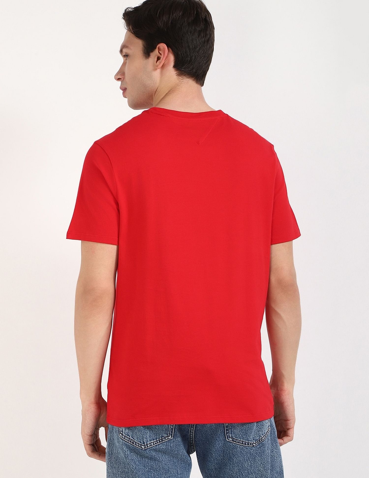 Tommy Hilfiger Solid Regular-Fit Cotton T-Shirt