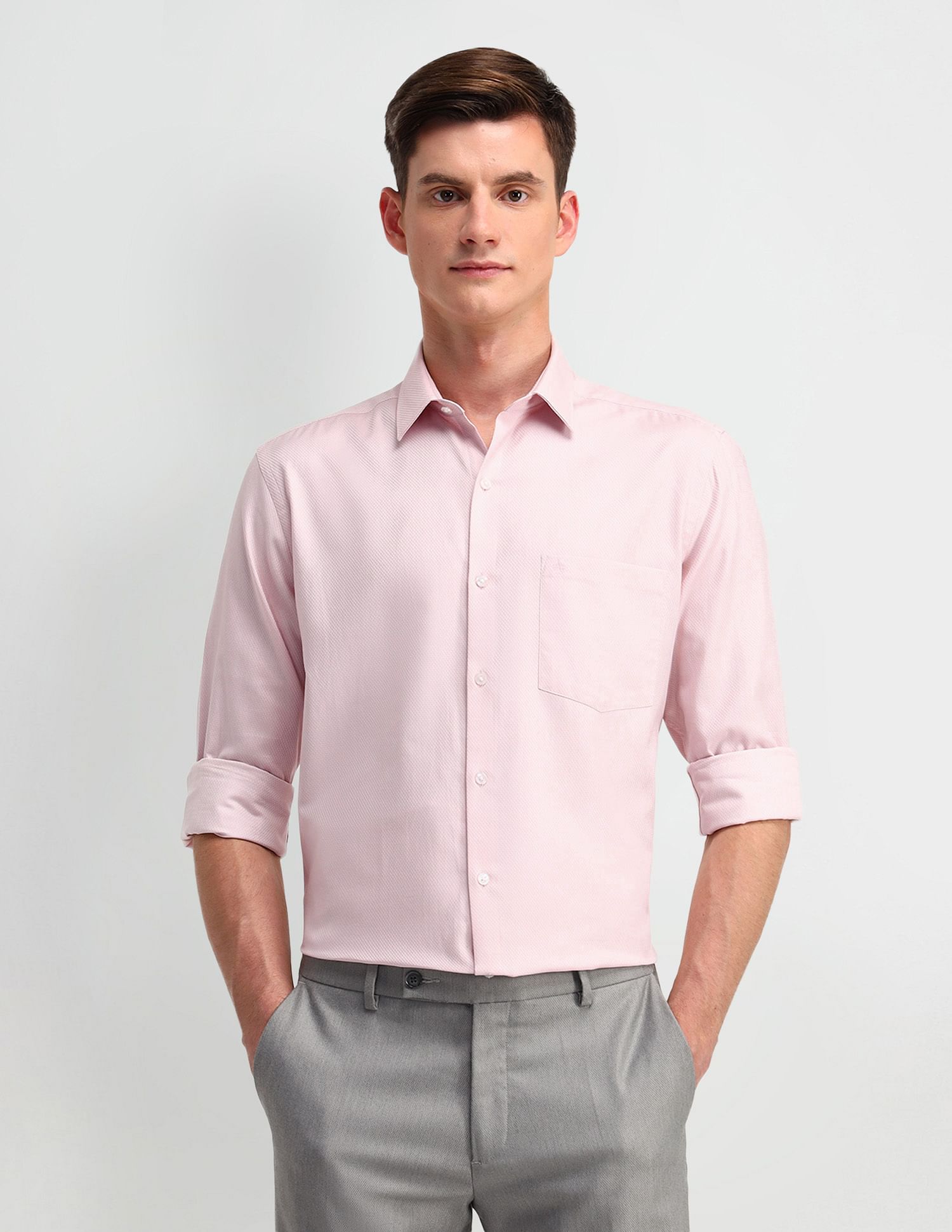 Arrow Liberty Classic Fit Cotton Shirt