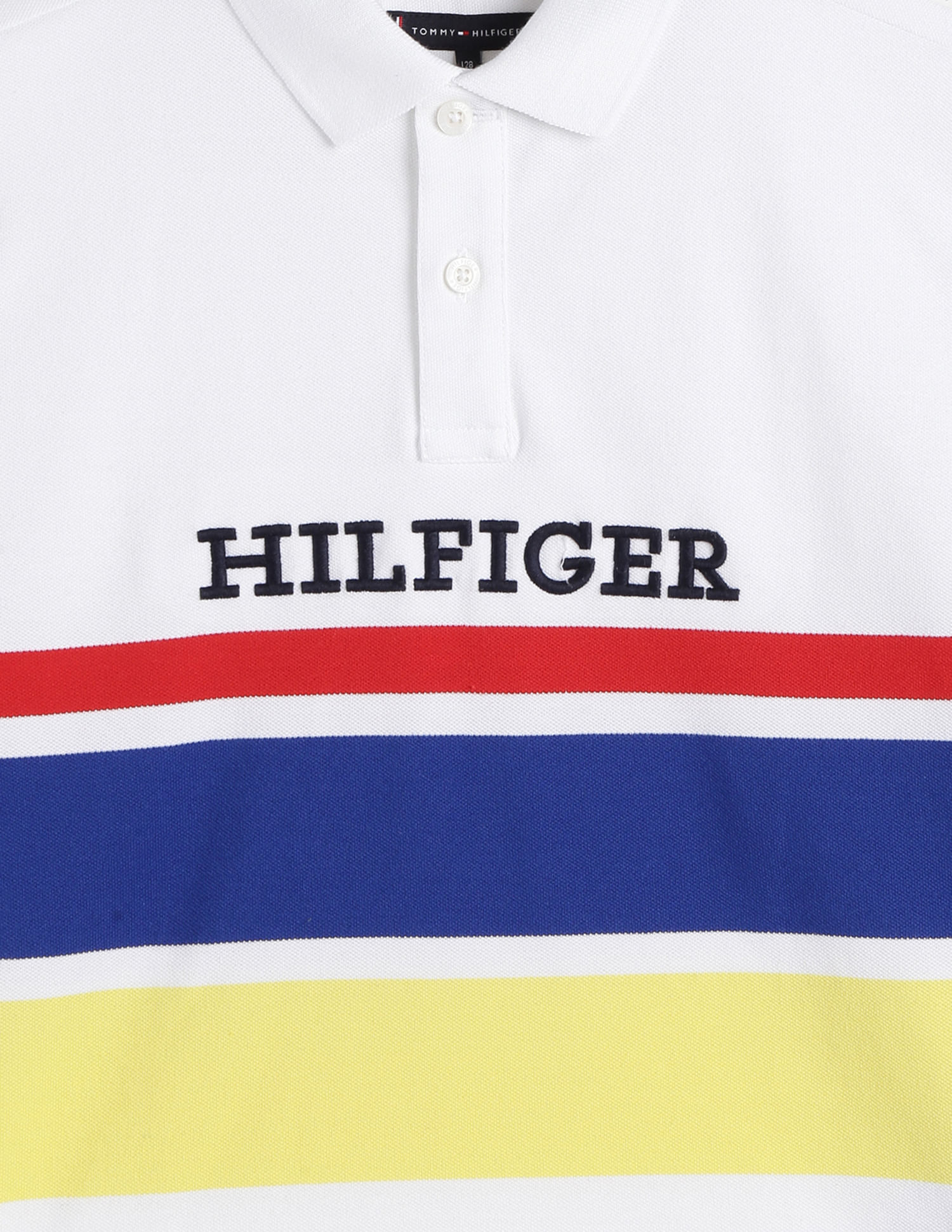 Tommy Hilfiger Kids Boys Colour Block Polo Shirt