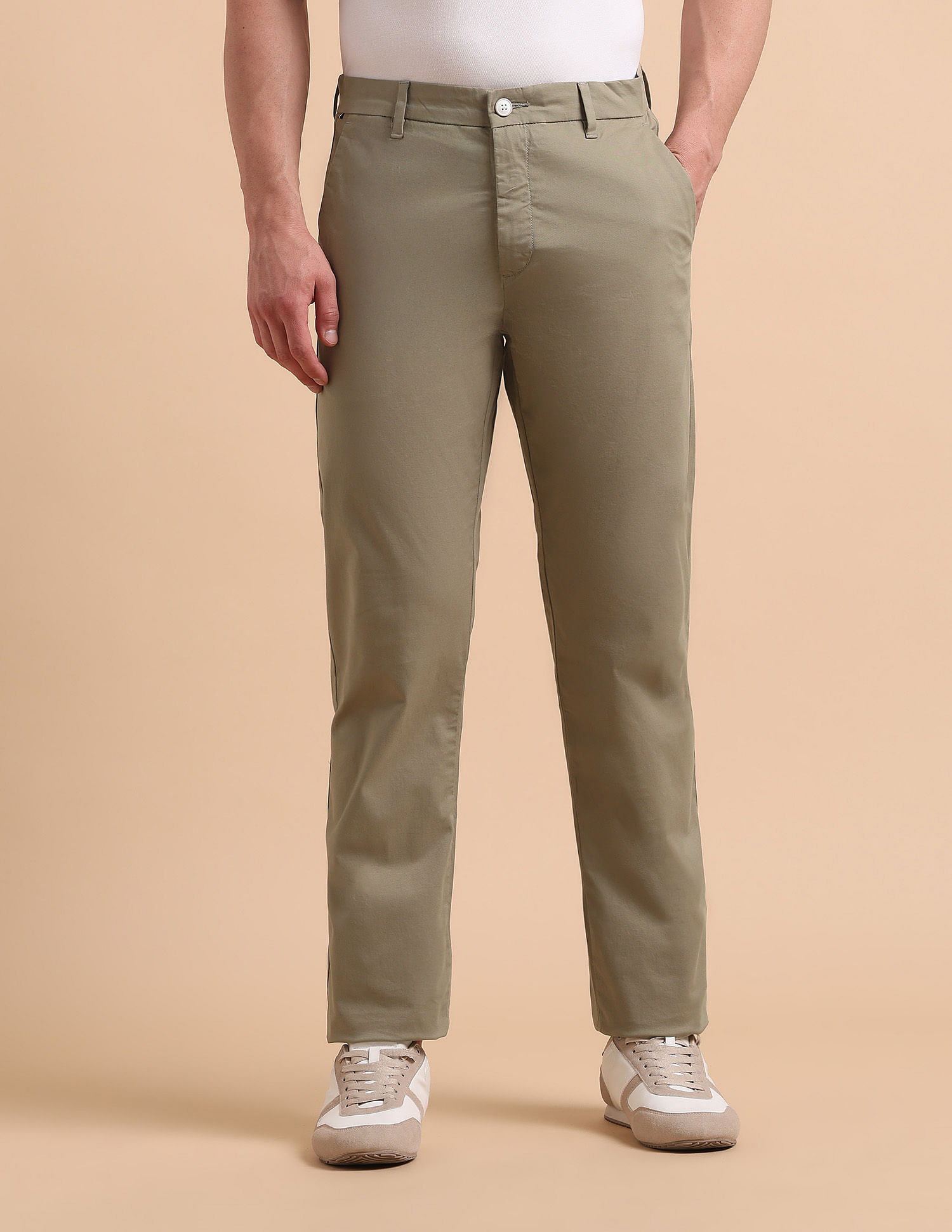 U.S. Polo Assn. Satin Slim Fit Trousers