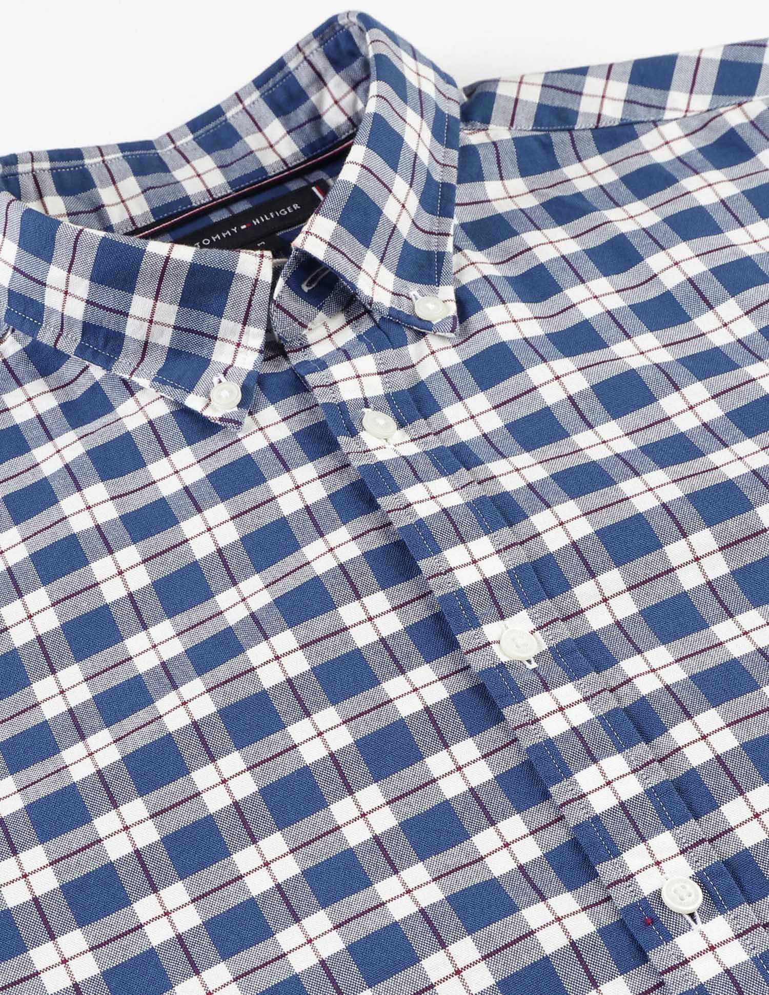 Tommy Hilfiger Small Checks Heritage Oxford Slim Fit Shirt