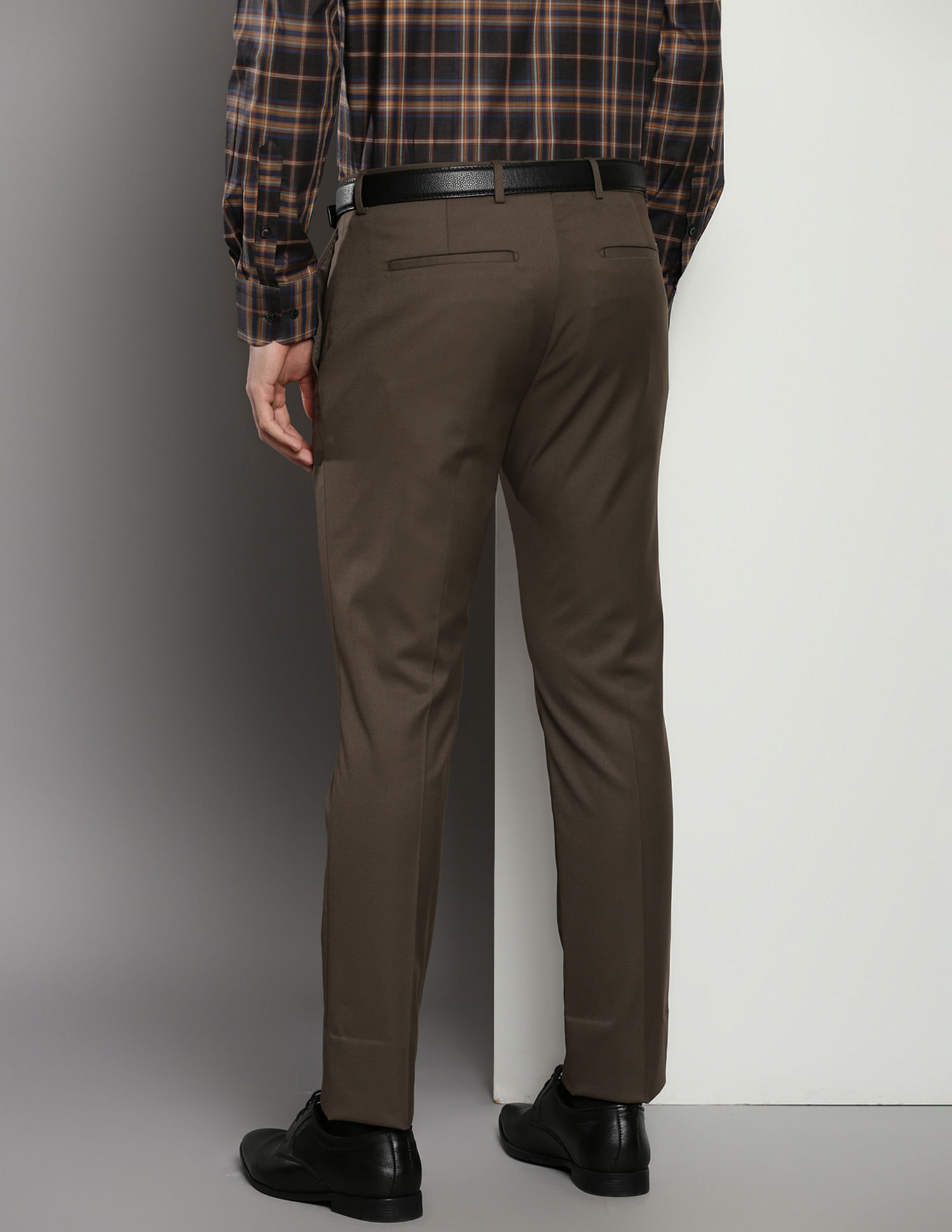Tommy Hilfiger Mid Rise Honeycomb Weave Trousers