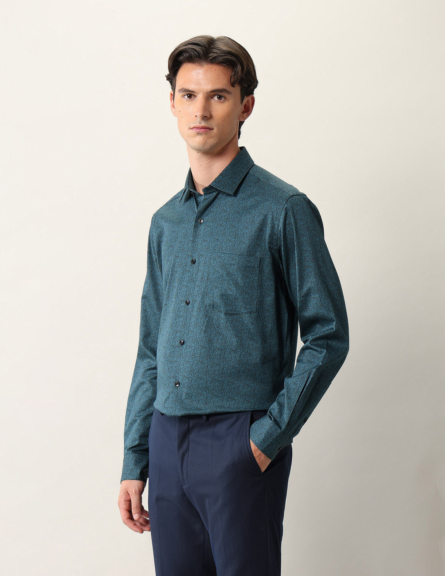 Arrow Liberty Classic Fit Ceremonial Shirt