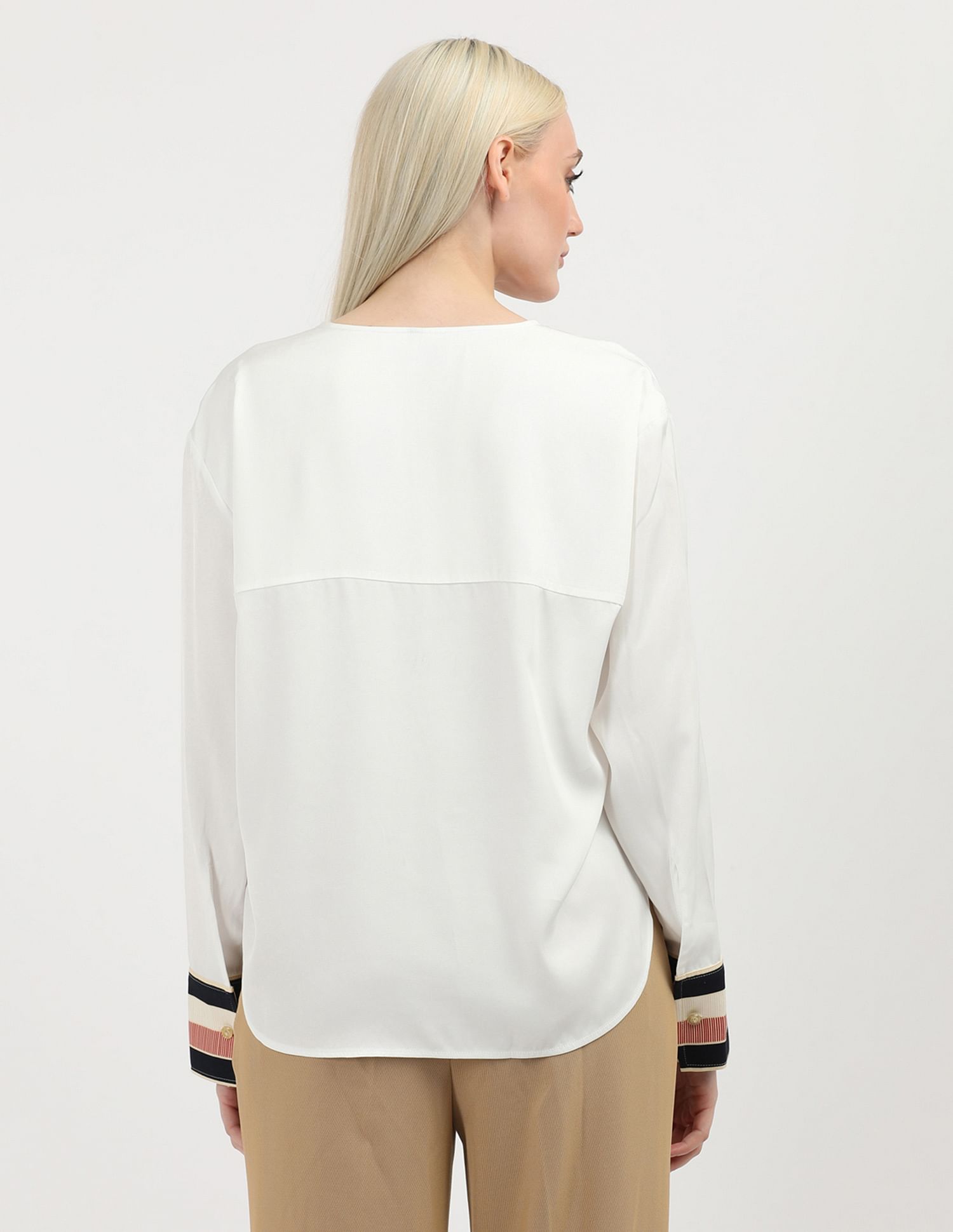 Tommy Hilfiger Relaxed Fit Solid Shirt