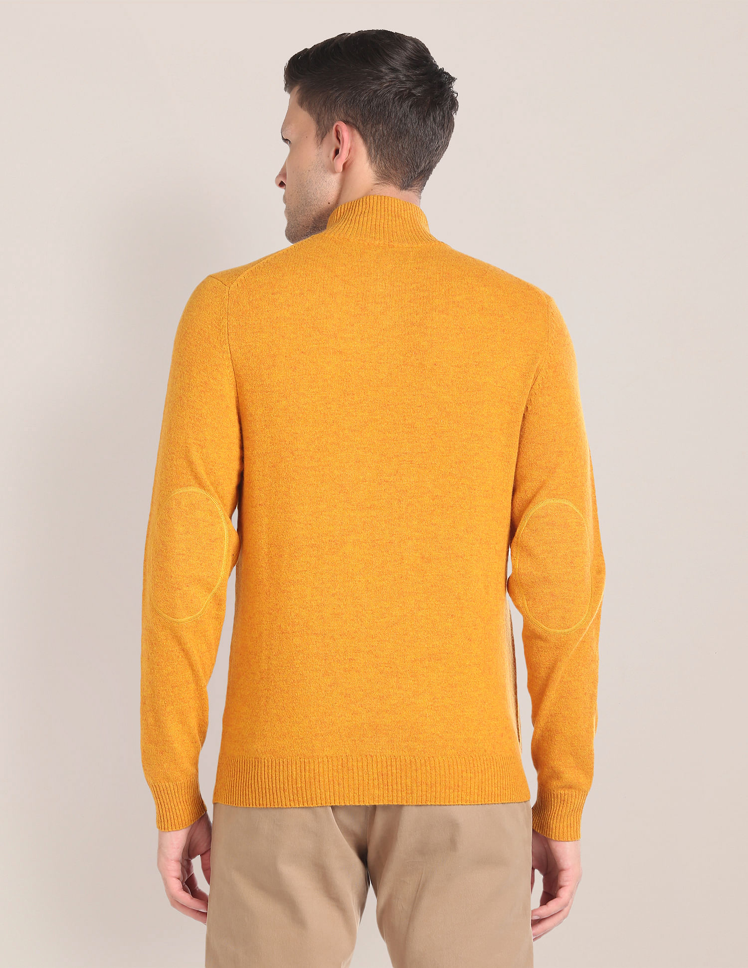 U.S. Polo Assn. High Neck Logo Sweater