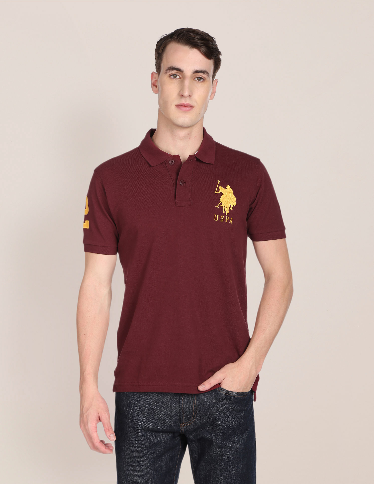 PIQUE SMALL LOGO POLO SHIRT– U.S. Polo Assn.