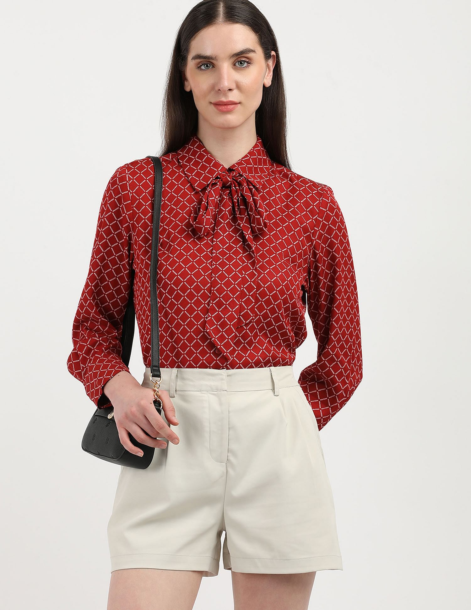 Tommy Hilfiger Regular Fit Geometric Printed Shirt