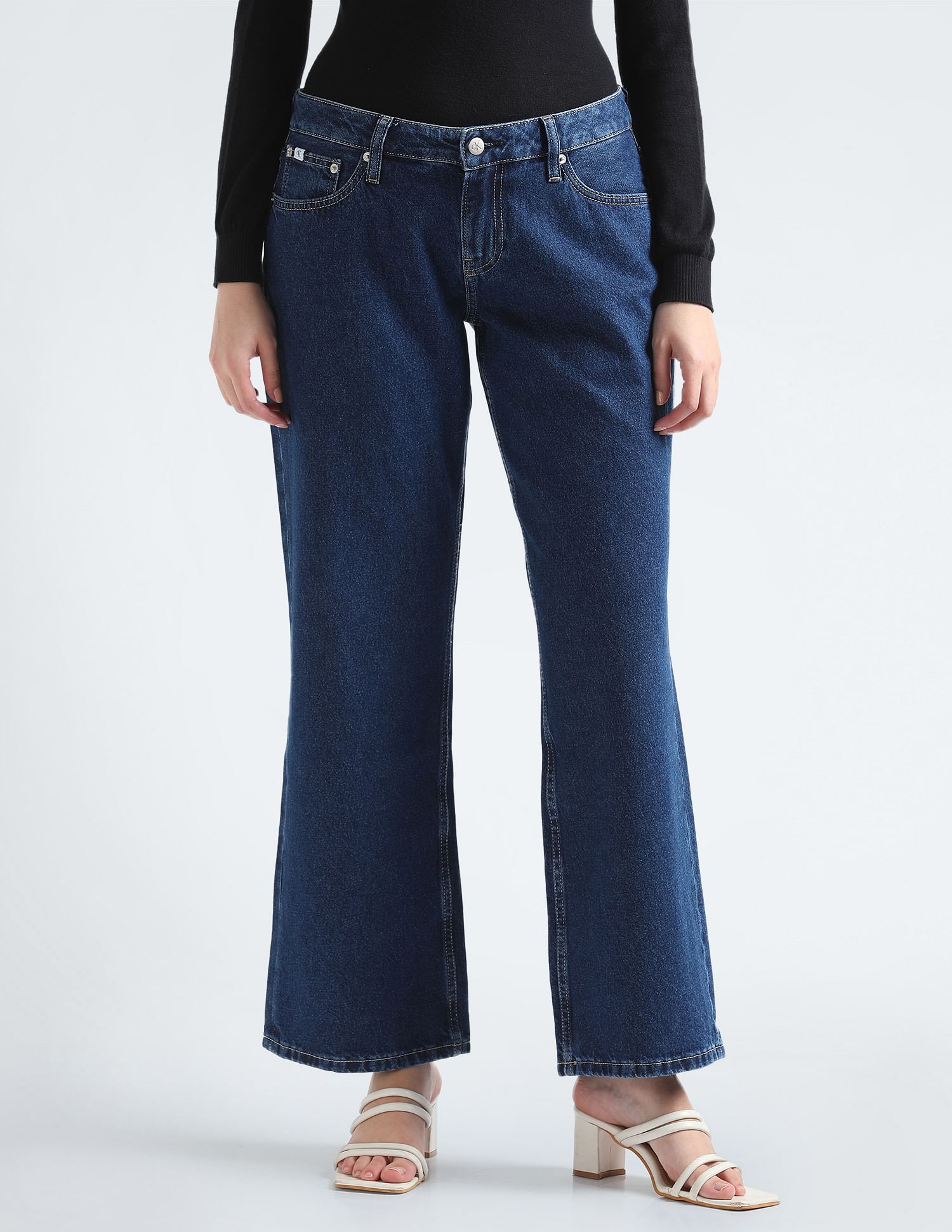Calvin Klein Jeans Extreme Low Rise Baggy Jeans