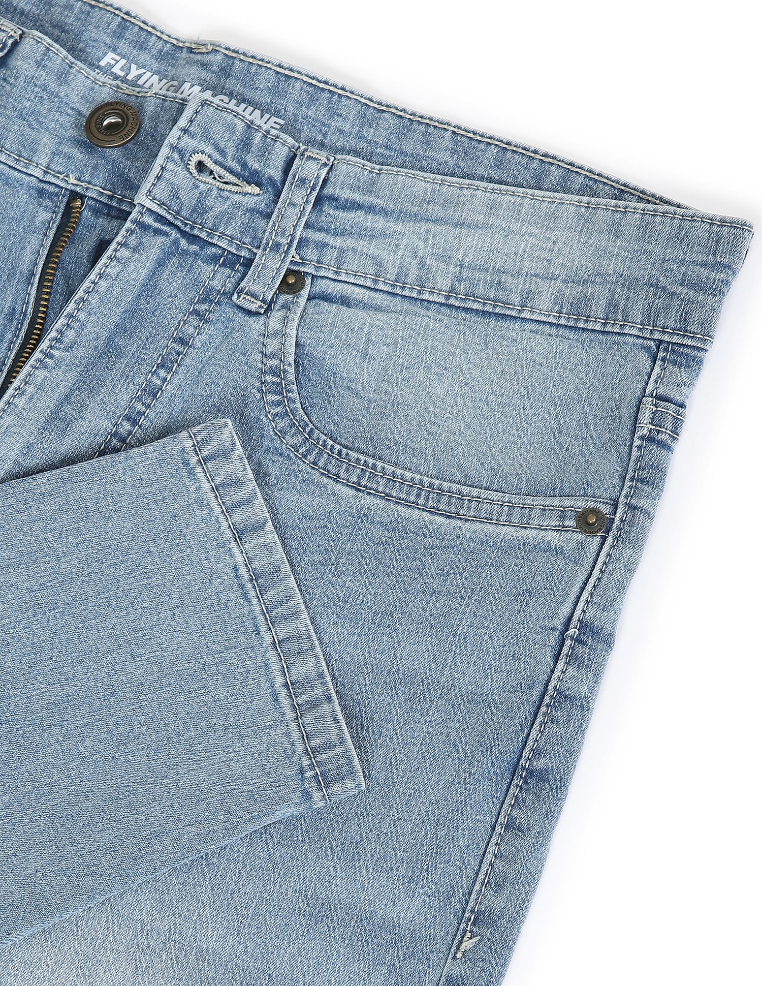 Flying Machine Mid Rise MJ Mankle Slim Fit Jeans