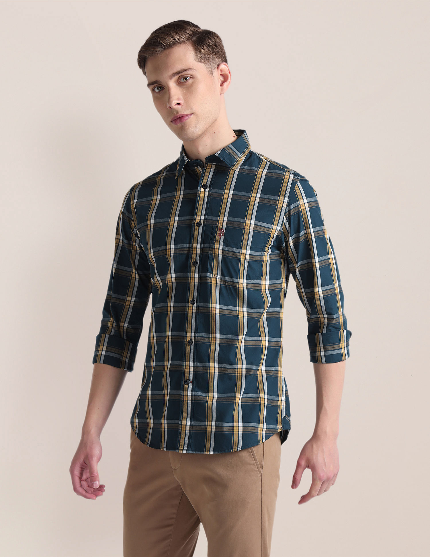 U.S. Polo Assn. Premium Cotton Tartan Shirt