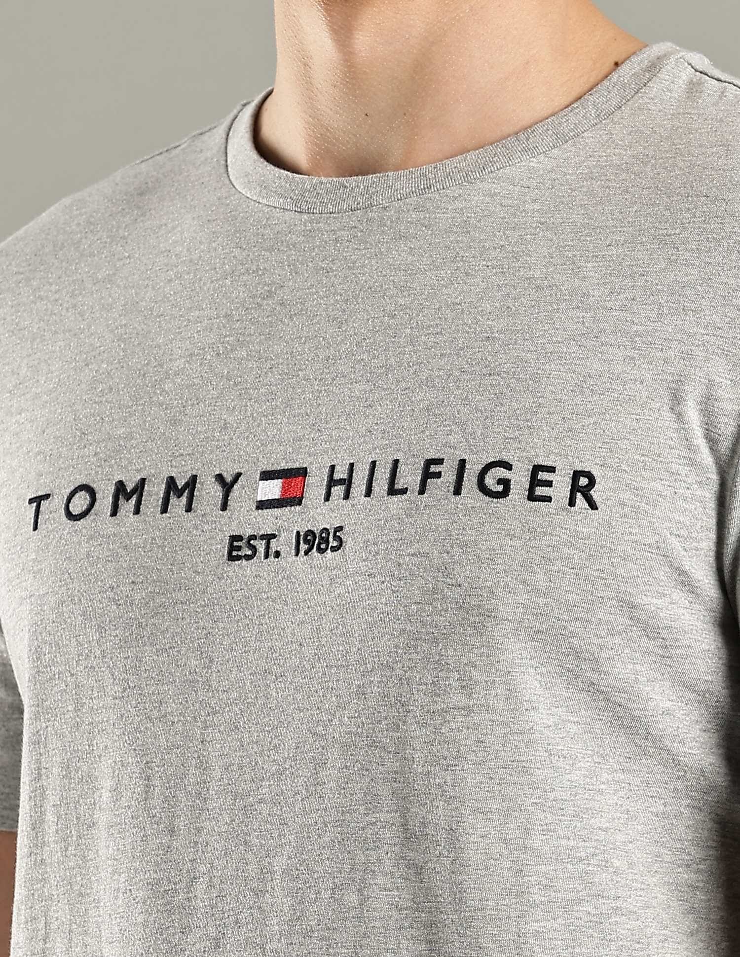 Tommy Hilfiger Logo Regular-Fit Cotton T-Shirt
