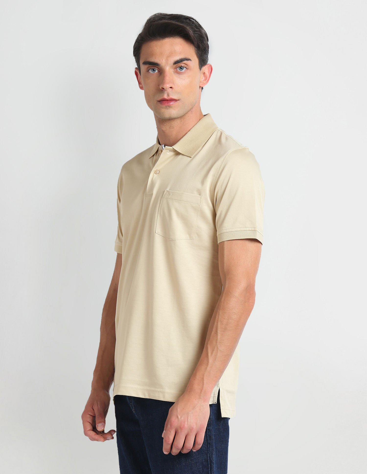 Arrow Mercerised Cotton Polo Shirt