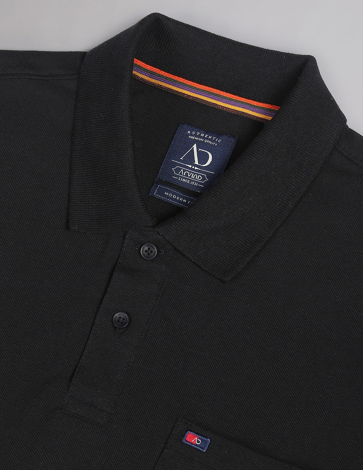AD by Arvind Patch Pocket COOL-IT Real Deal Polo Shirt
