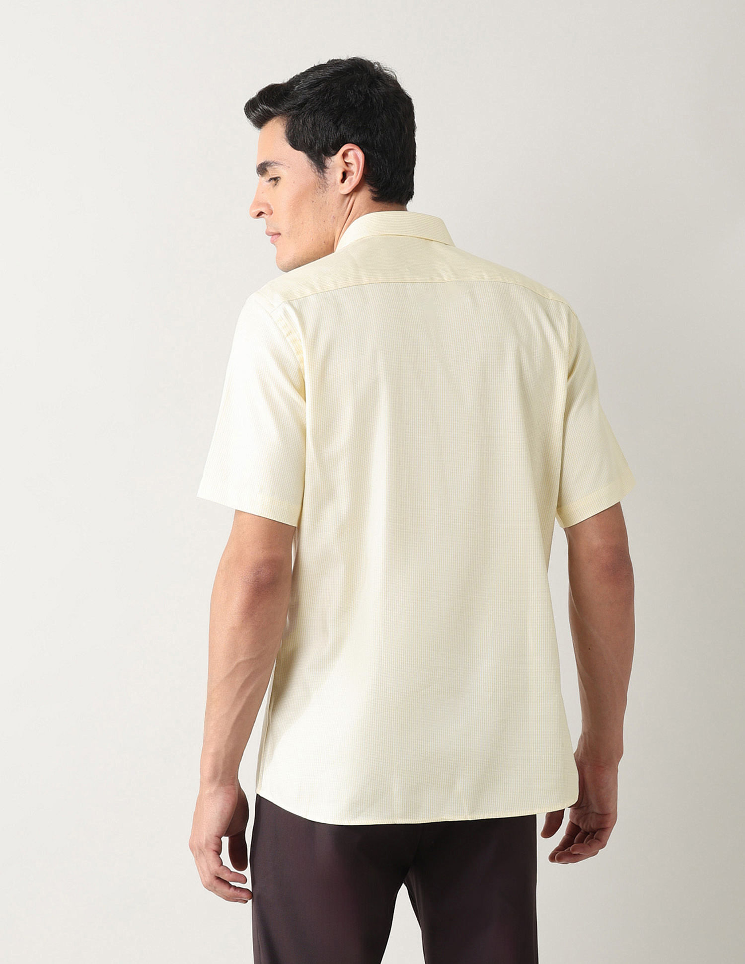 Arrow Textured Liberty Classic Fit Shirt