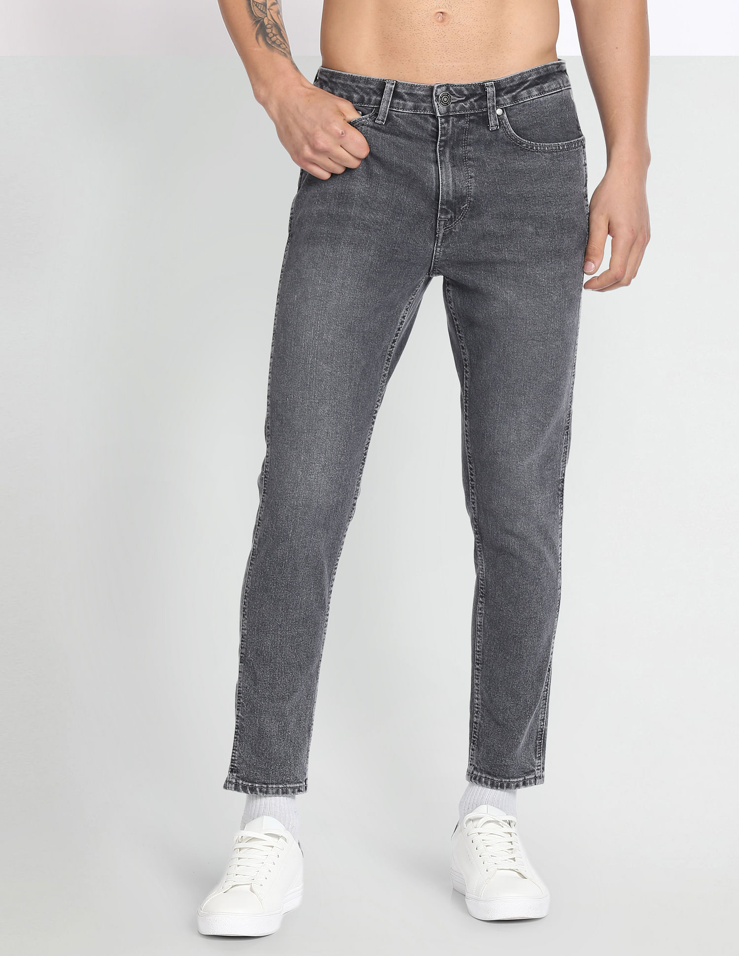 Flying Machine MJ Mankle Relax Tapered Jeans