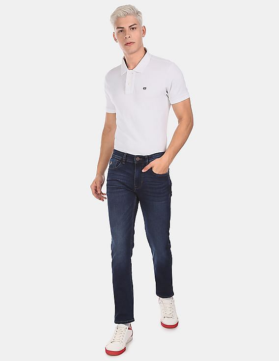 U.S. Polo Assn. Denim Co. Skinny Fit Blue Jeans