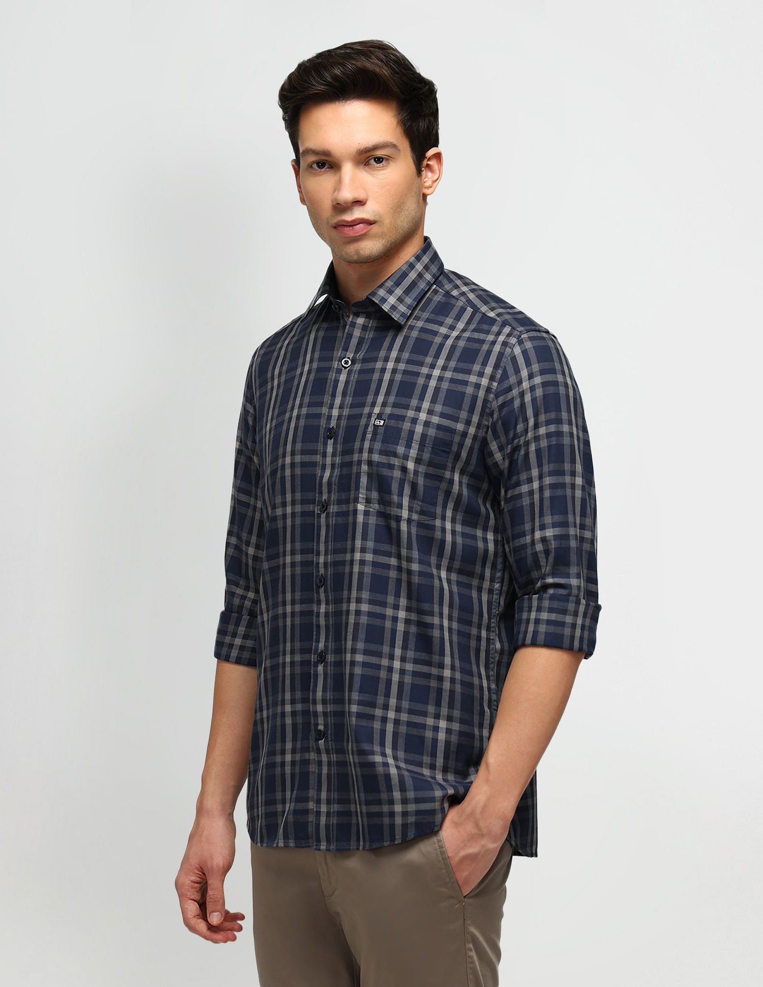 Arrow Sport Slim Fit Twill Shirt