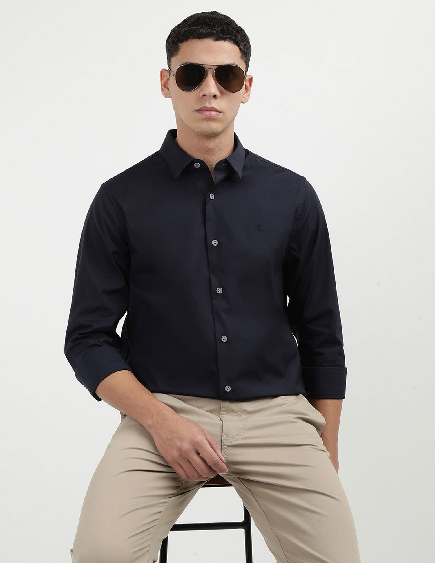 Calvin Klein Jeans Stretch Poplin Shirt
