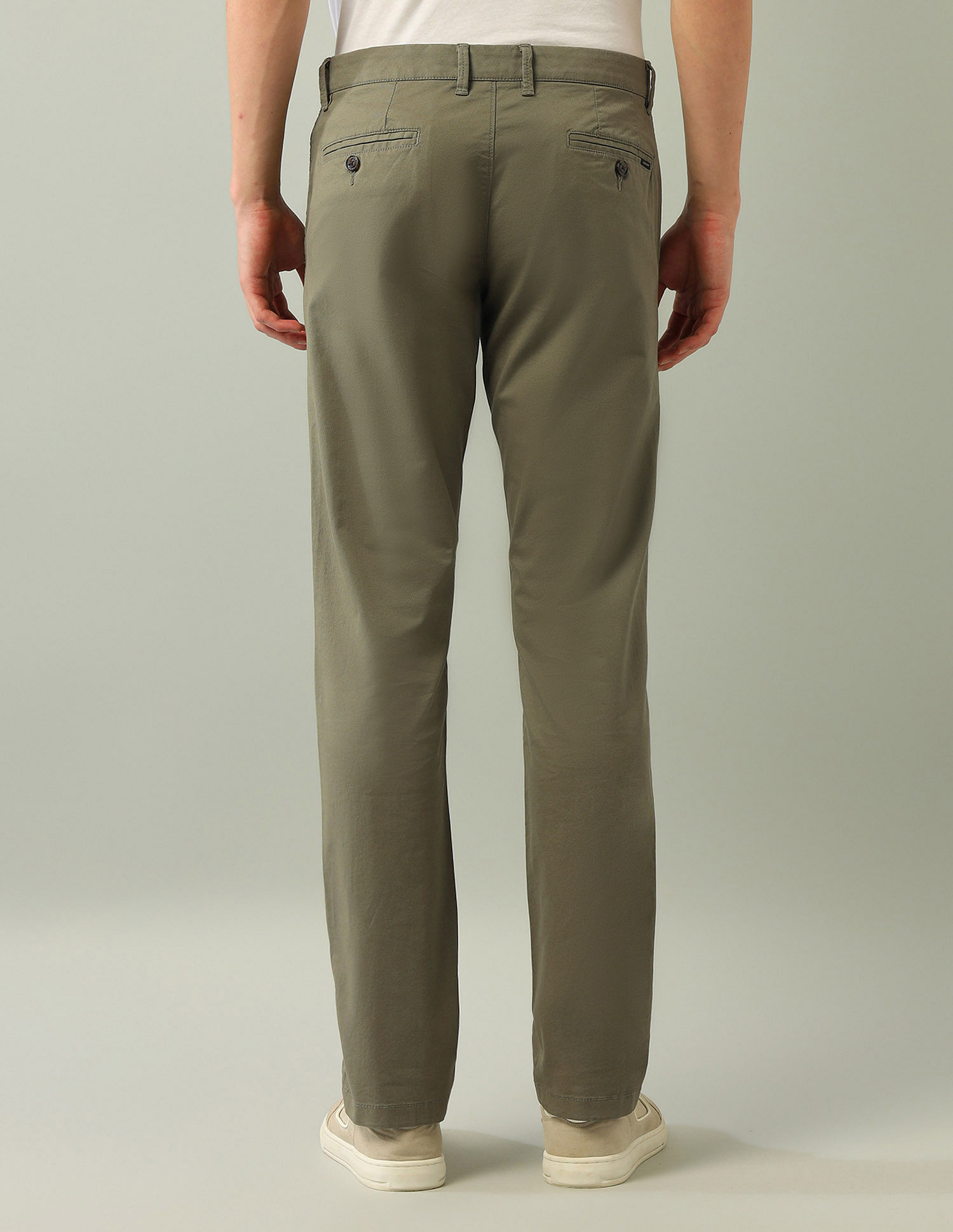 Arrow Sport Mid Rise Slim Fit Trouser