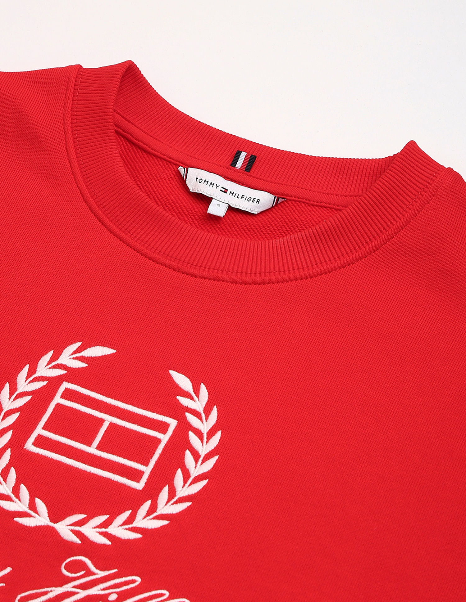 Tommy Hilfiger Flag Script Sustainable Sweatshirt