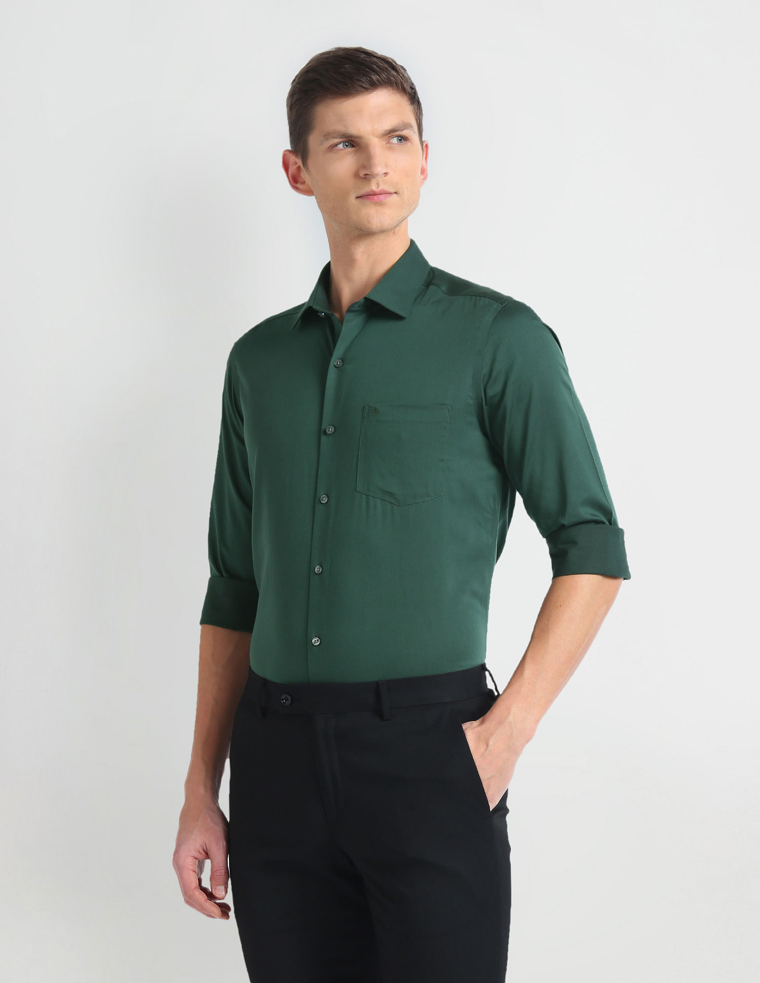 Arrow Auto Press Slim Fit Shirt