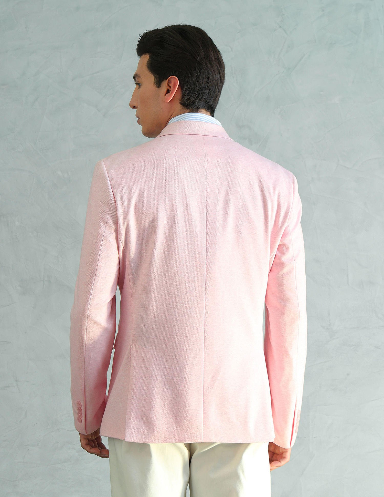 Arrow Slim Fit Smart Knit Blazer