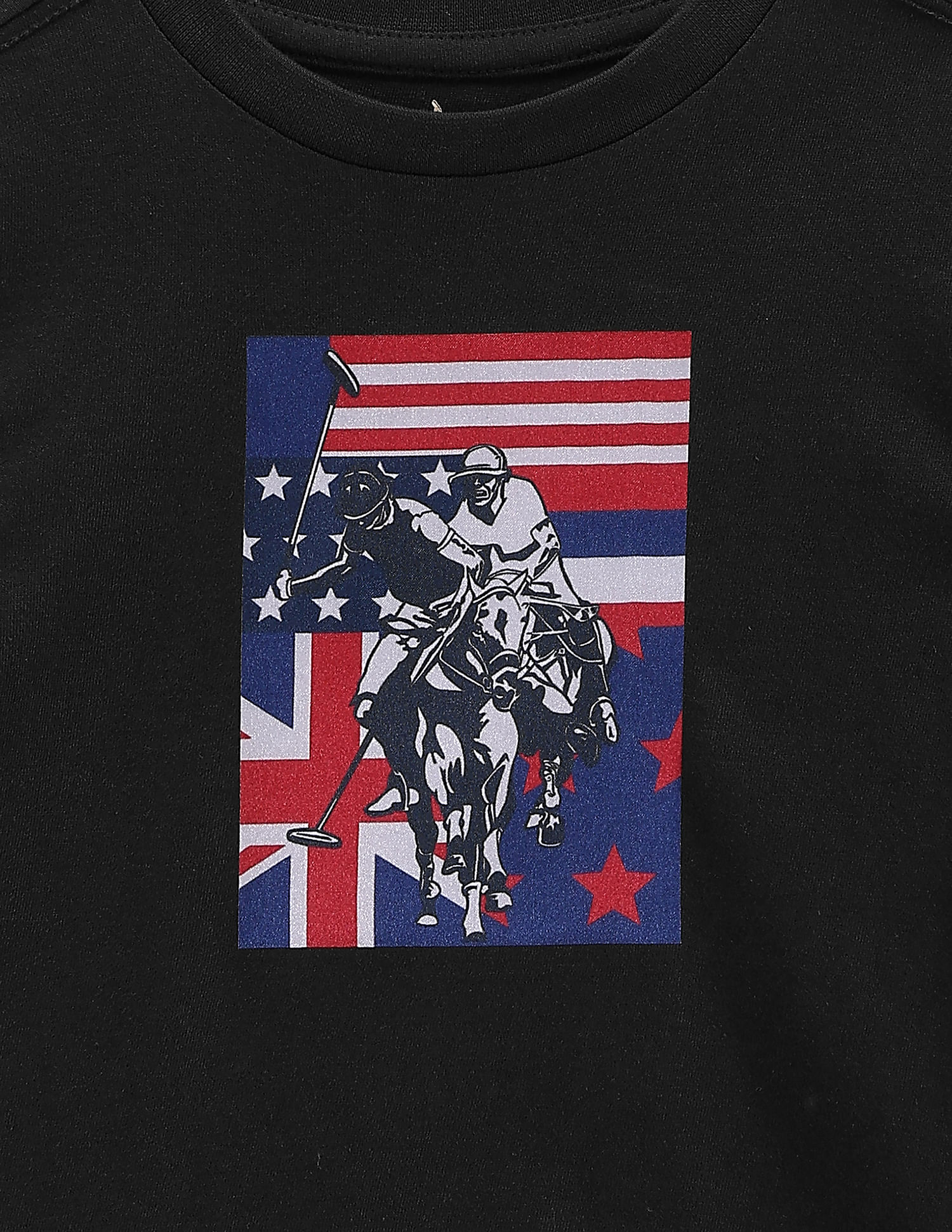 U.S. Polo Assn. Kids Boys Graphic Print Cotton T-Shirt