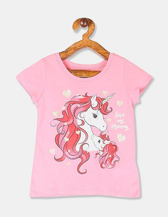 baby girl pink t shirt