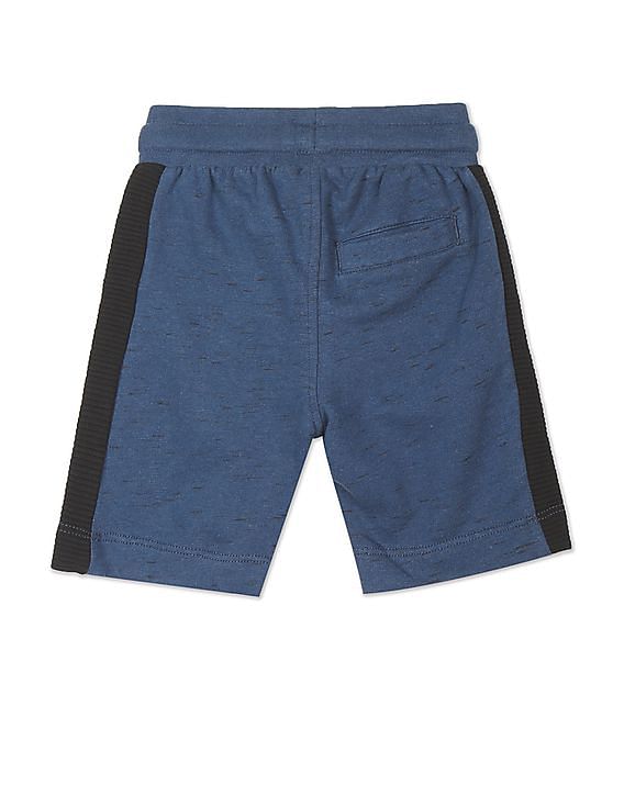 U.S. Polo Assn. Kids Mid Rise Heathered Shorts