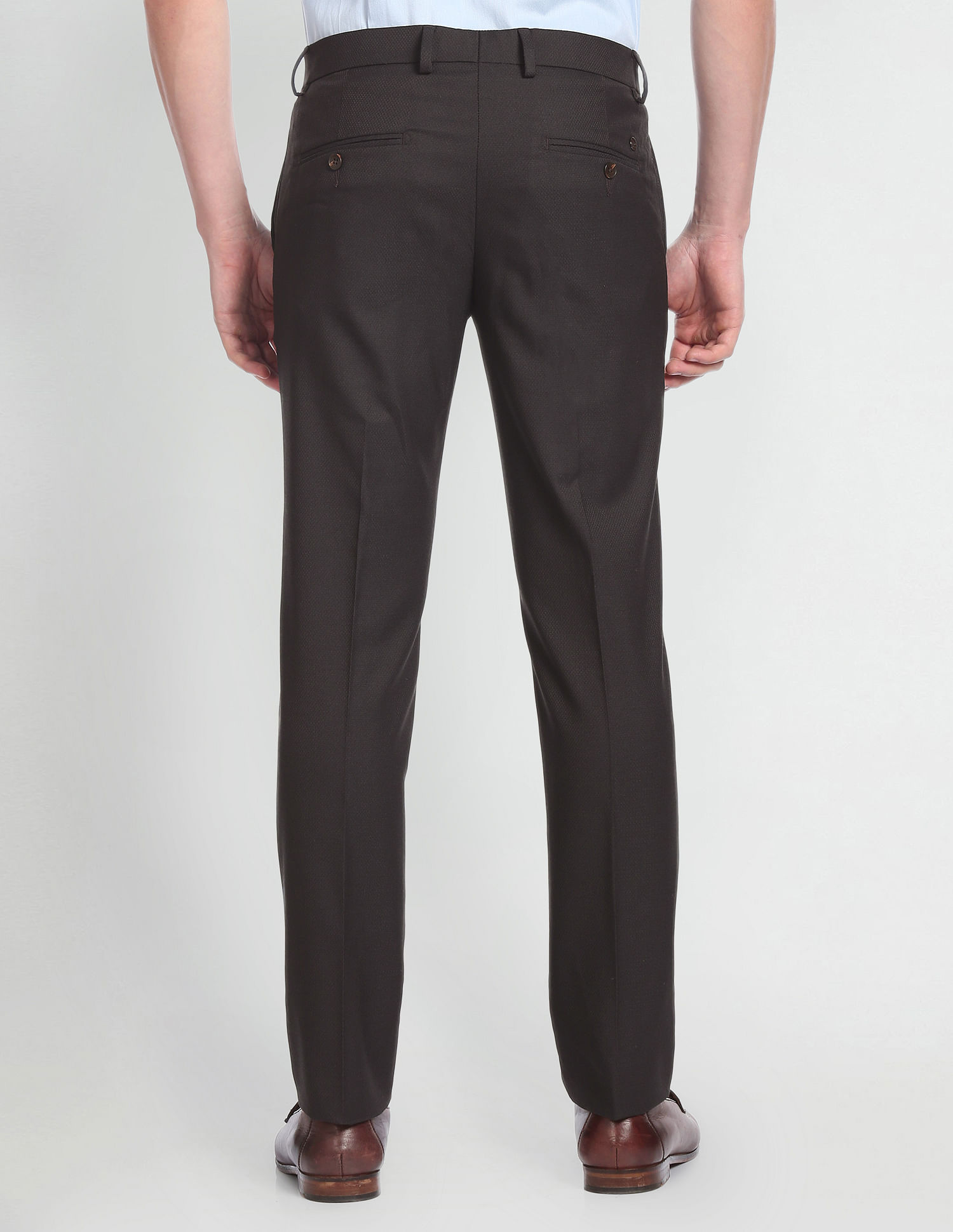 Arrow Dobby Smart Flex Trousers