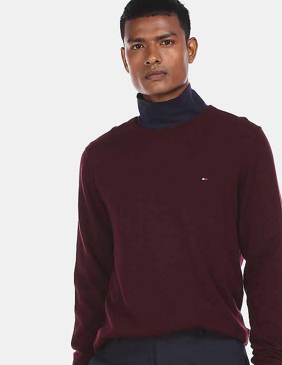 tommy hilfiger pullover luxury wool