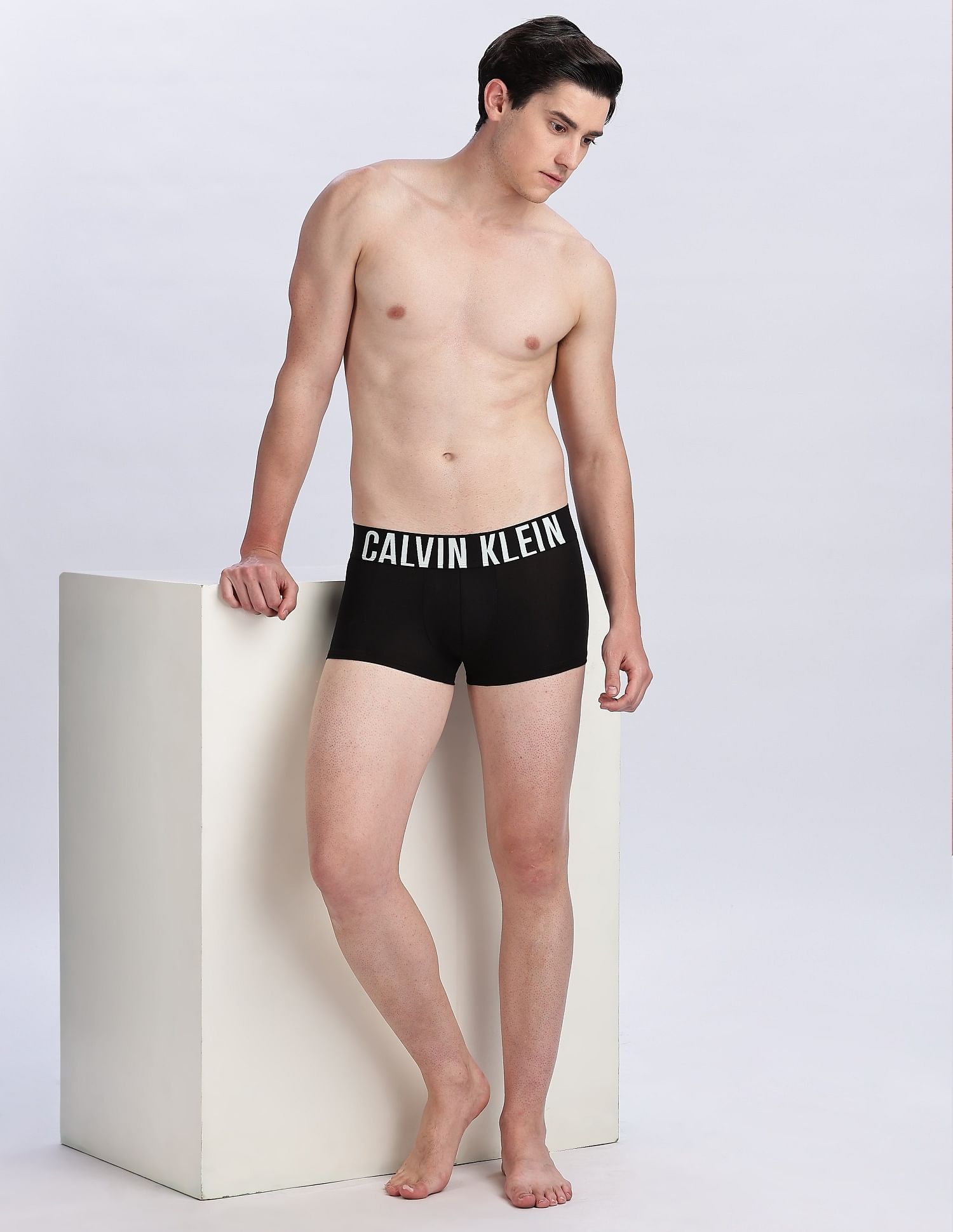 Calvin Klein Underwear Low Rise Solid Multi Trunks - Pack Of 3