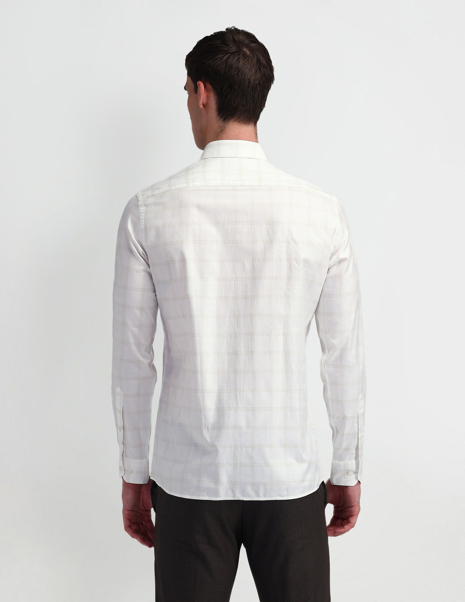 Arrow Manhattan Slim Fit Cotton Shirt