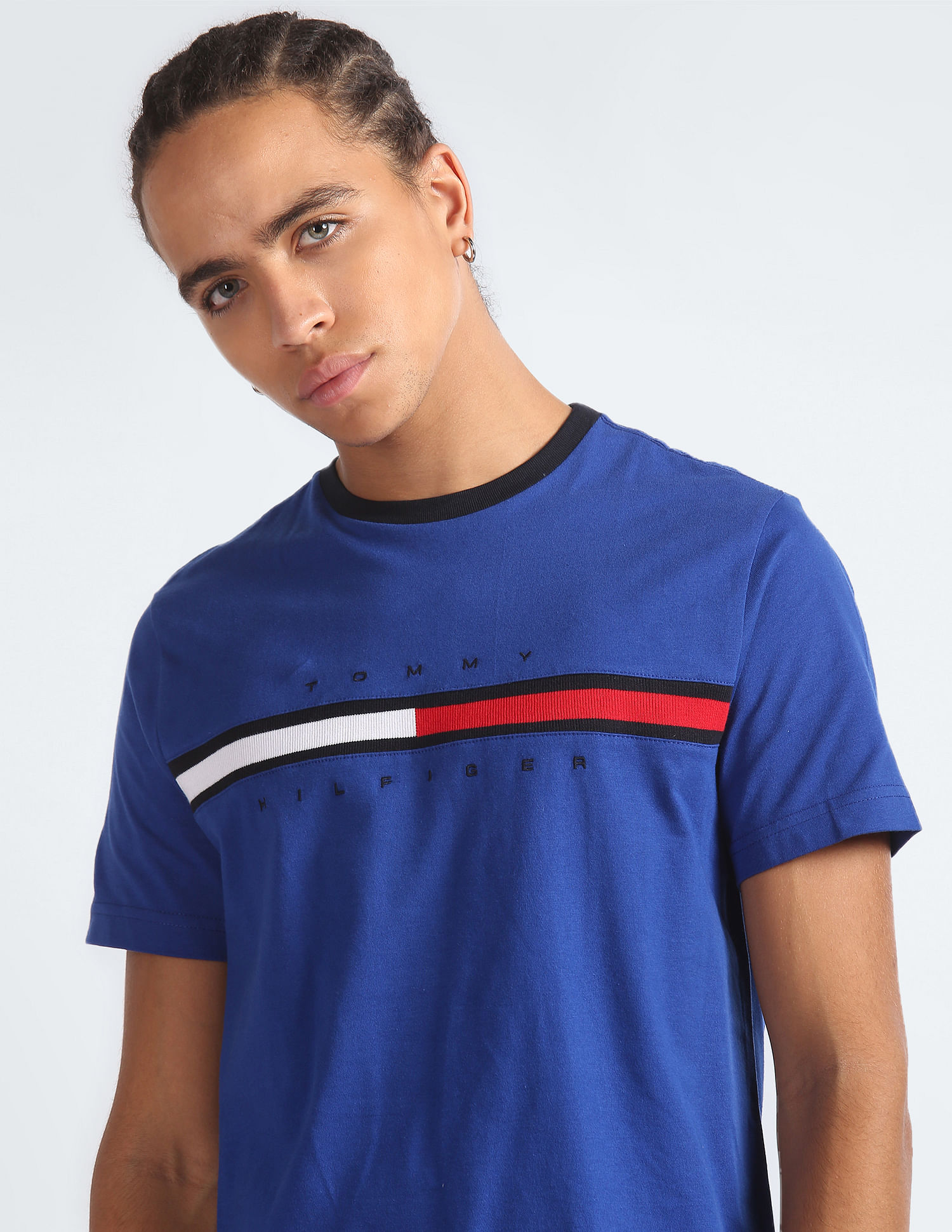 lustre websted mavepine Buy Tommy Hilfiger Pure Cotton Tino Regular Fit T-Shirt - NNNOW.com