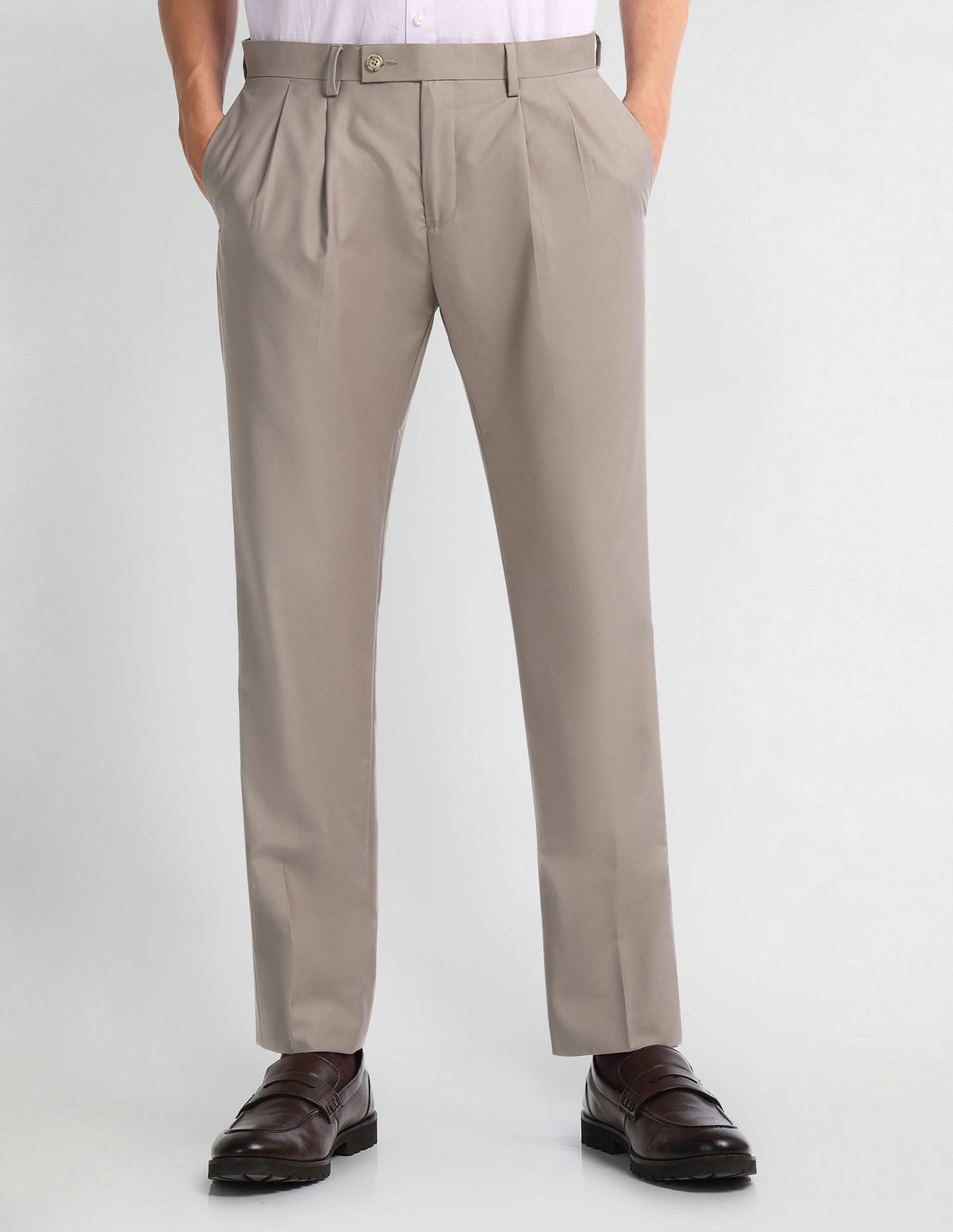 Arrow Smart Flex Slim Trousers