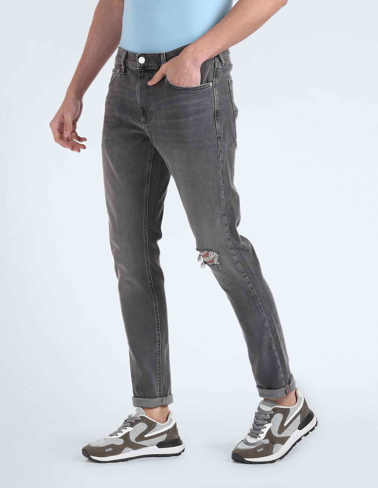 Buy Tommy Hilfiger Scanton Slim Sneaker Length Jeans