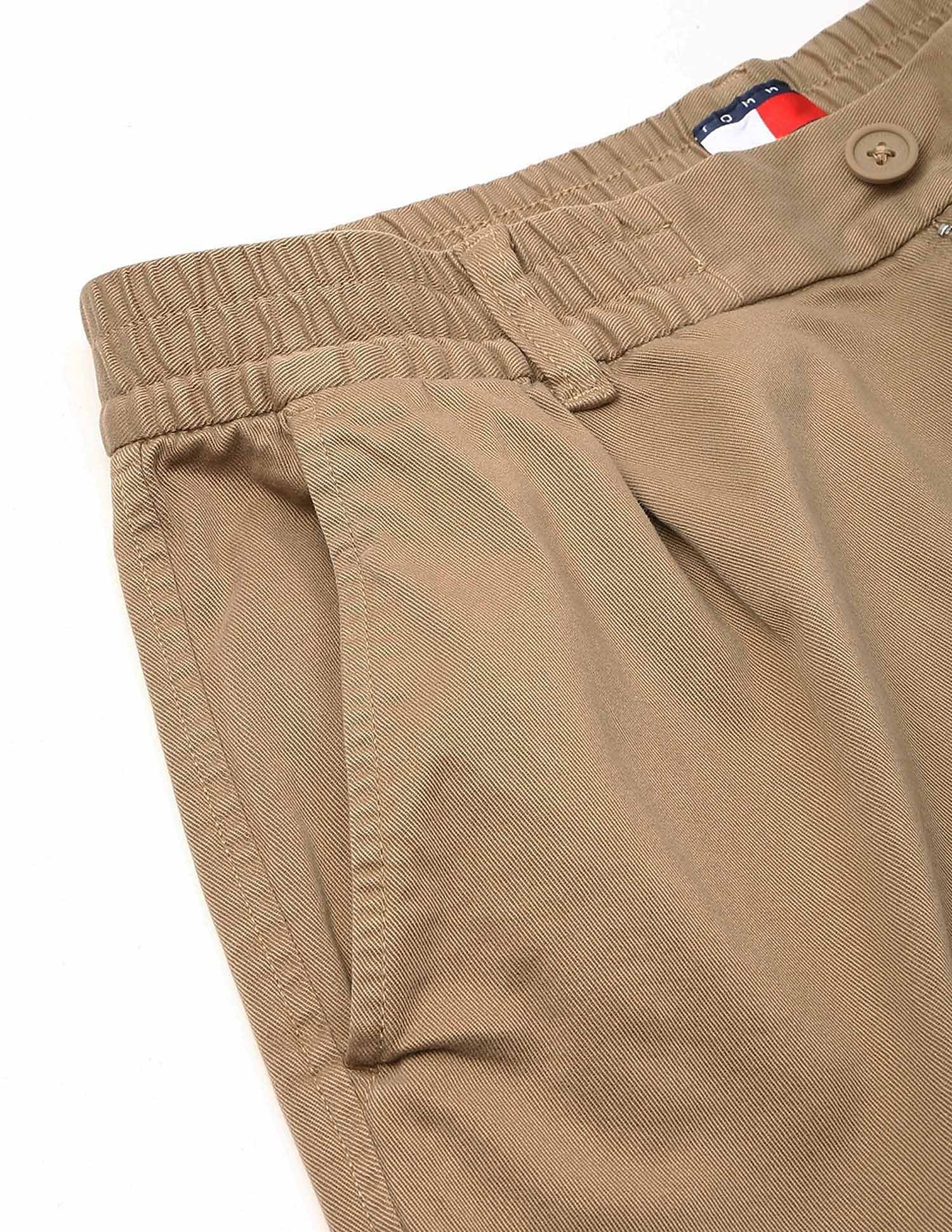 Tommy Hilfiger Brown Men's Trousers for Earthy Style